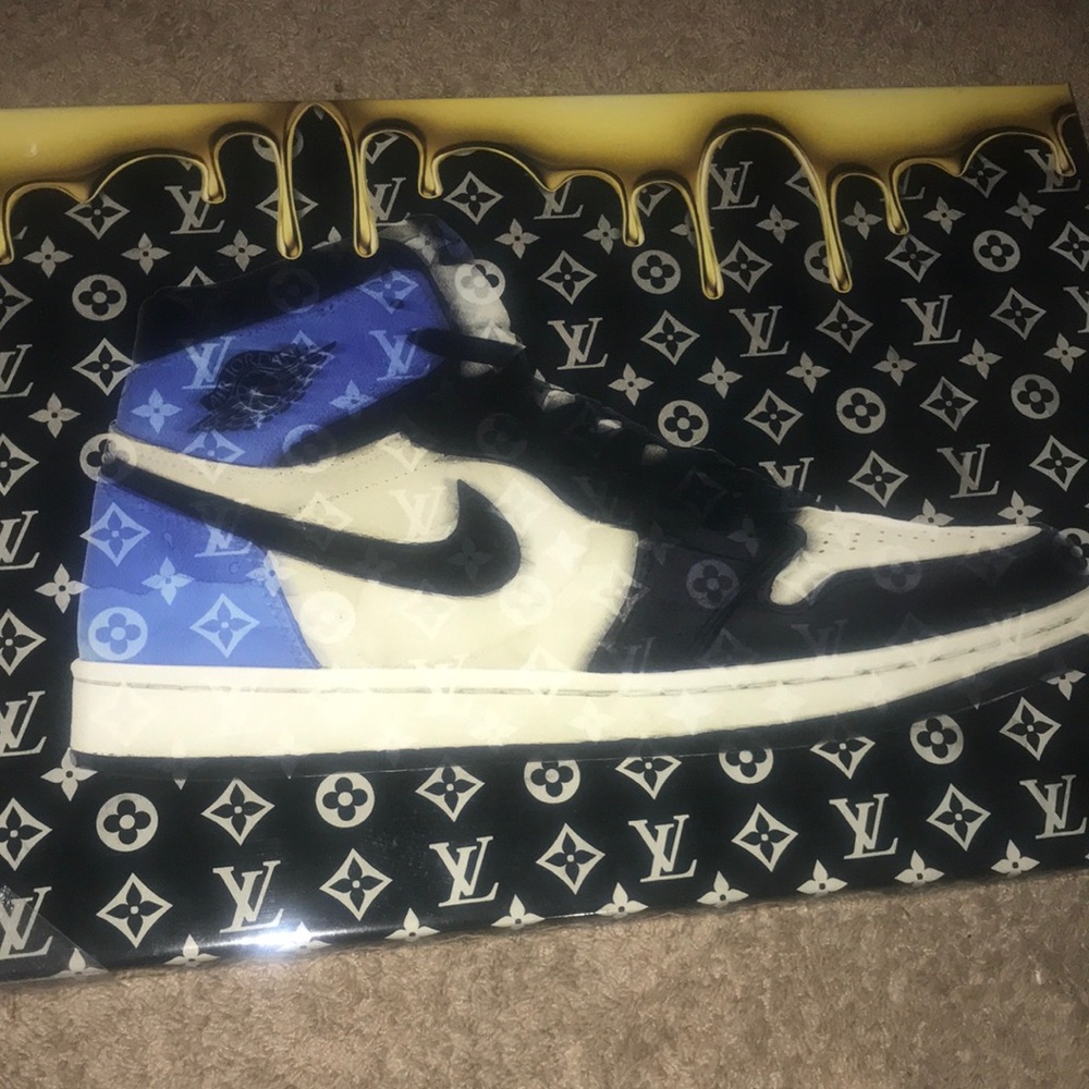 Jordan 1 Louis Vuitton picture